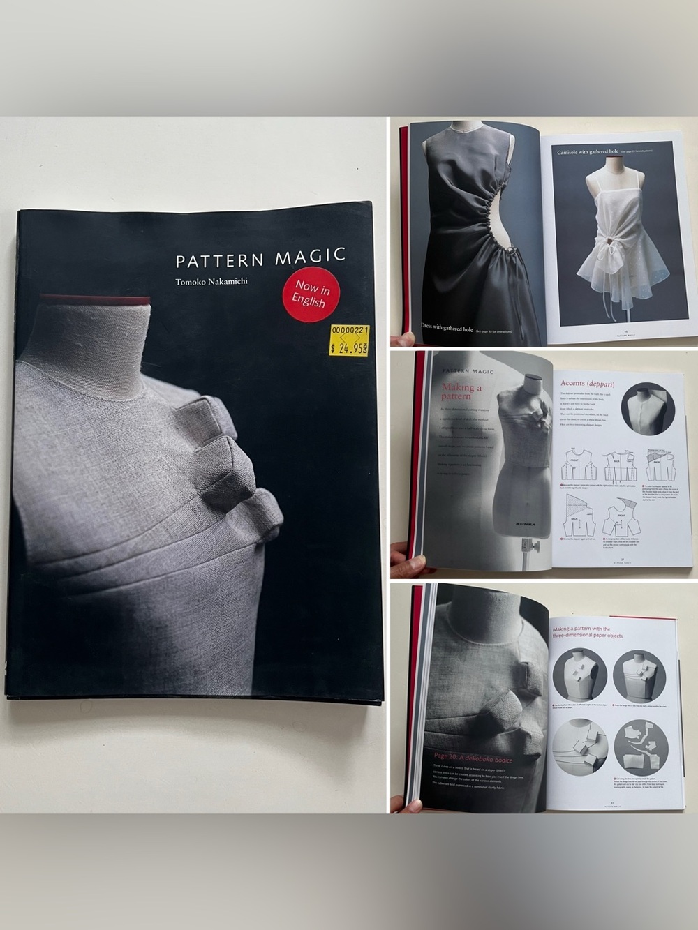 Pattern Magic Tomoko Nakamichi Book 2010, Pattern Making Guide From Japan